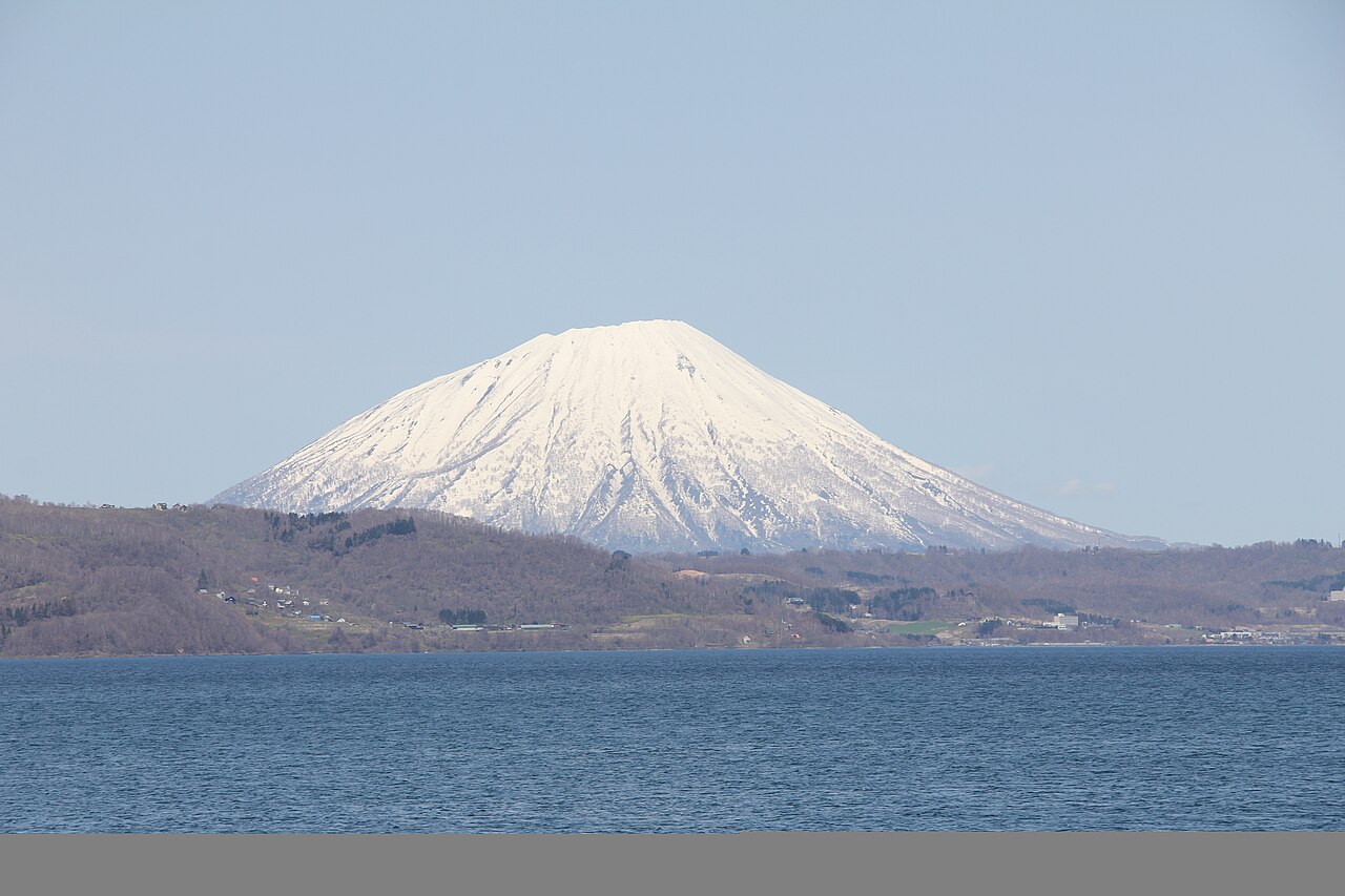 Mount Yotei seen from Lake Toya